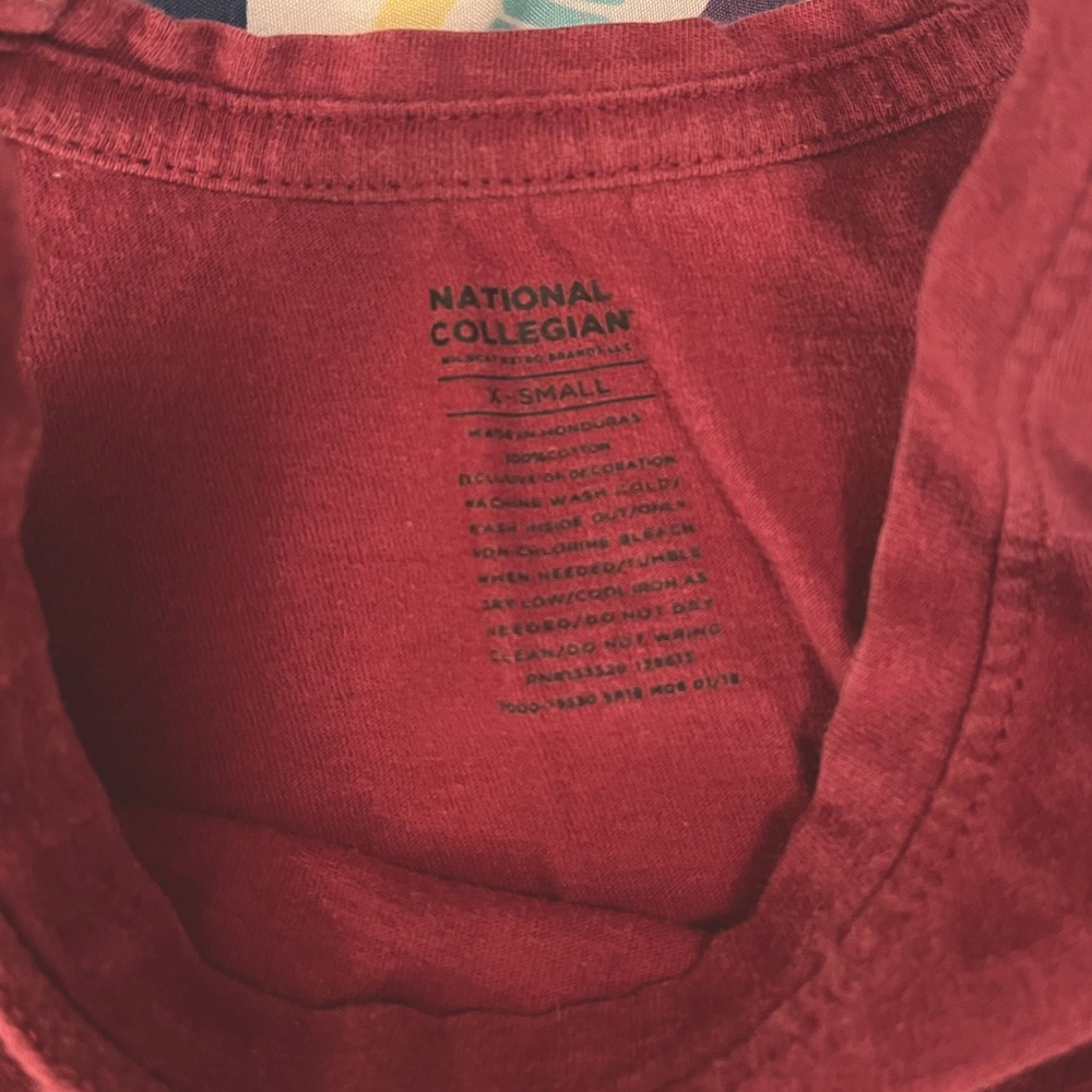 National Collegian FSU tank top. Garnet. Barely worn, good condition. US size XS - Picture 2 of 2